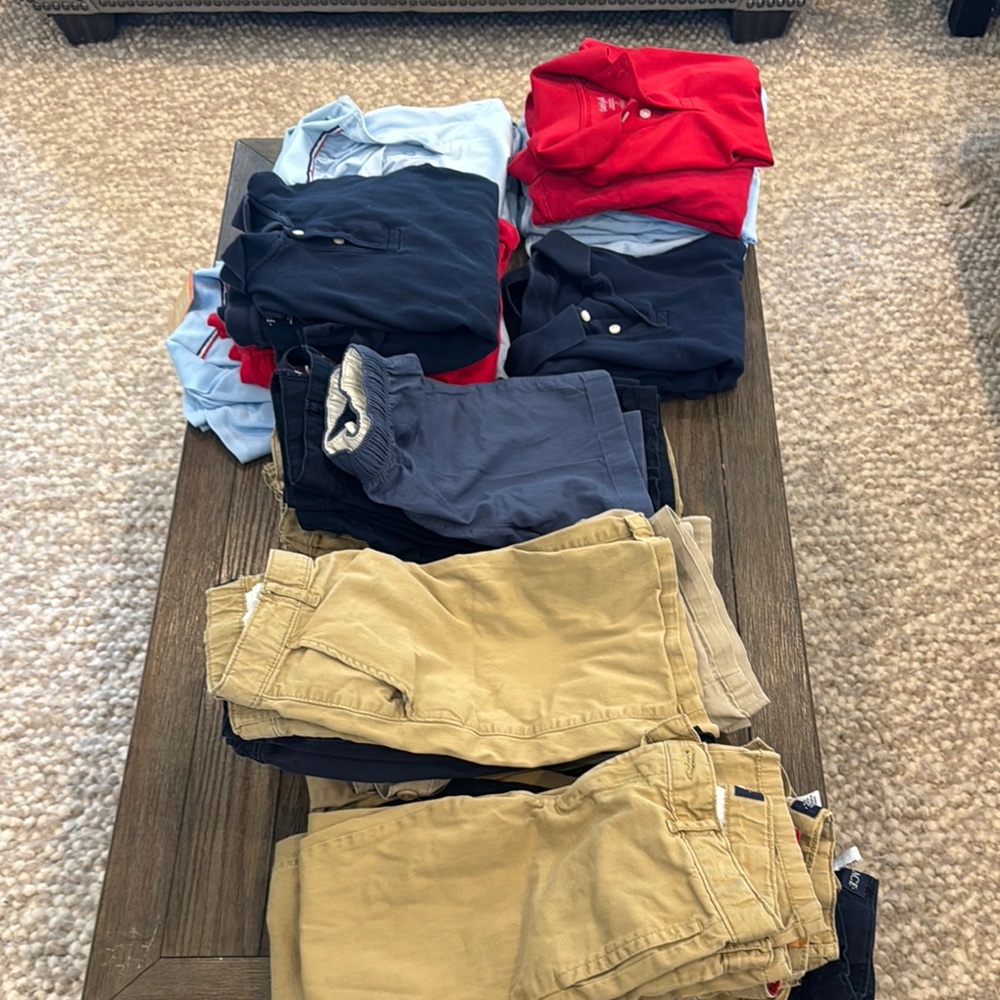 Lot of school uniform pieces - 38 pieces for $25